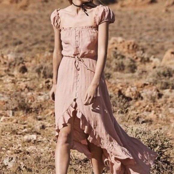 Auguste the Label // Willow Day Dress - Blush - Picture 6 of 6